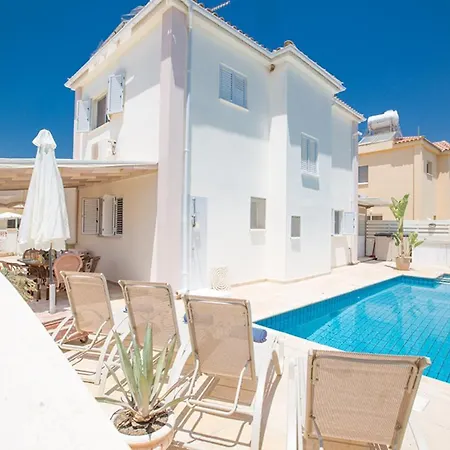 Picture This, Enjoying Your Holiday In A Luxury 5 Star Villa In Sotira, For Less Than A Hotel, Sotira Villa 1205 *